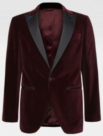 Hackett Peak Lapel Velvet Jacket