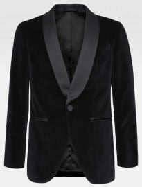 Hackett Shawl Collar Velvet Jacket