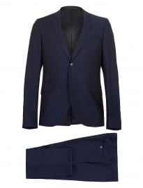 Topman Blue Tonic Skinny Suit