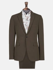 Burton 2 Piece Forest Stretch Slim Fit Suit