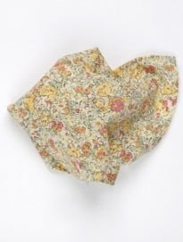 Yellow & Red Ditsy Floral Pocket Square