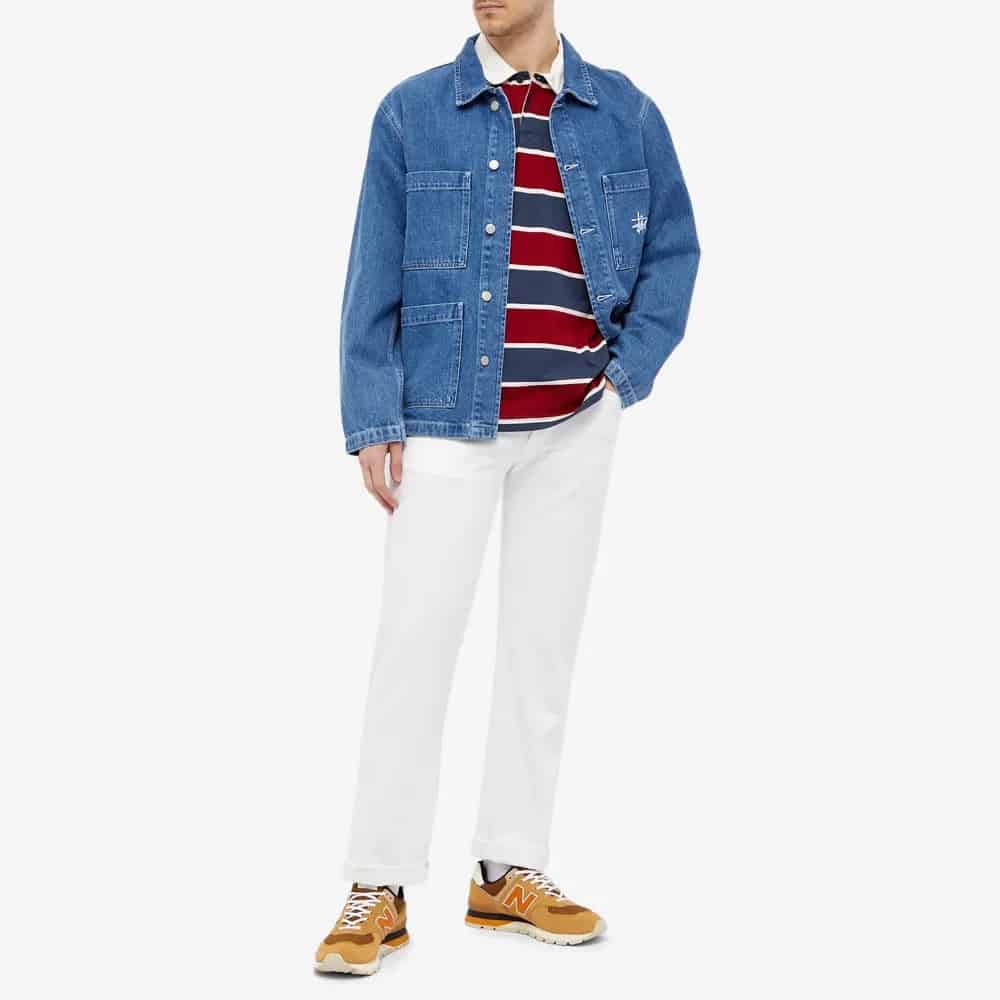 Dickies Rugby Shirt, Stussy Chore Coat, Ruby Shirt
