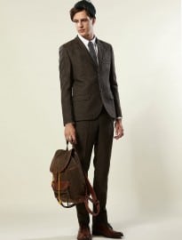 Topman Brown Heritage Suit
