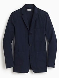 J. Crew Wallace & Barnes Garment-dyed Chore Blazer