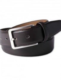 Brown Luxury Plain Leather Belt