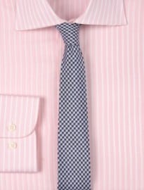 Bold Pink Stripe Slim Fit Shirt