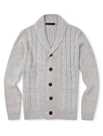 French Connection Glacier Roving Wool-blend Cardigan