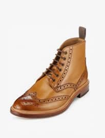 M&s Collection Luxury Leather Welted Lace Up Brogues
