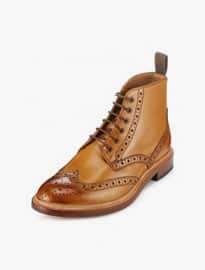 M&s Collection Luxury New Leather Welted Lace Up Brogues