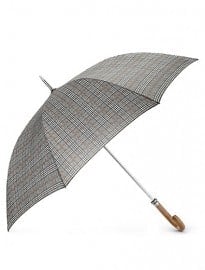 M&s Collection New Checked Umbrella With Flexirib