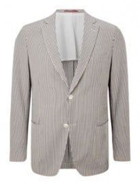 Gant Striped Seersucker Blazer