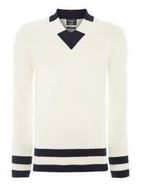 Hackett Chunky Cricket Jumper