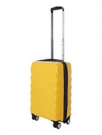 Antler juno 4 Wheel Panel Yellow Hard Cabin Rollercase