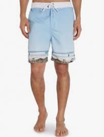 Criminal Photographic Print Swim Short