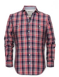 Mango Slim-fit Madras Check Shirt