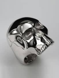 Skull Ring Silver