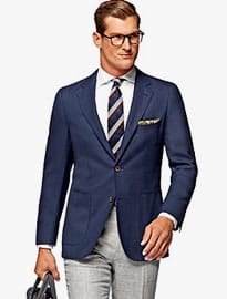 Suitsupply Havana Blue Plain