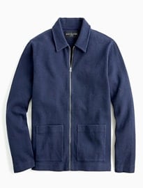 J. Crew French Rib Full-zip Chore Jacket