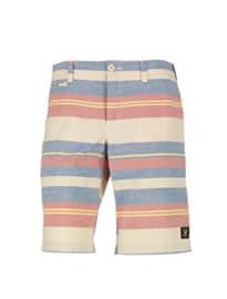 Lyle And Scott Vintage Mens Madras Shorts Natural