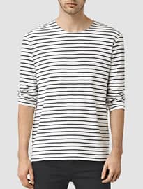 Allsaints Minala 3/4 Sleeve Crew Tshirt