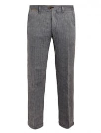 Piombo Washed Tweed Trousers 56726