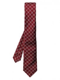 Black Fleece Octagon-print Tie 146705