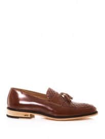 Ami Woven-front Tassel Loafers 188434