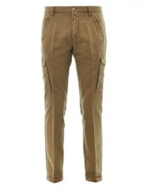 Gant Rugger Linen And Cotton-blend Cargo Trousers 191056
