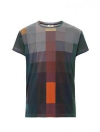 Acne Studios Fine Print Checked T-shirt 186616