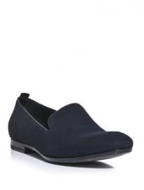 Alexander Mcqueen Brushed Suede Loafers