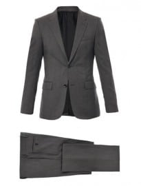 Balenciaga Fantasia Wool Two Button Suit 168964