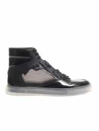 Balenciaga Window Pane Patent Leather Trainers 185926