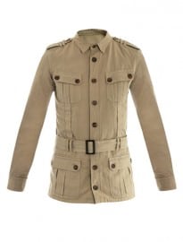 Balmain Military Cotton-linen Jacket 146210