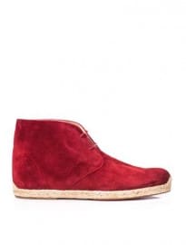 Christian Louboutin Cadaques Suede Espadrille Boots 158797