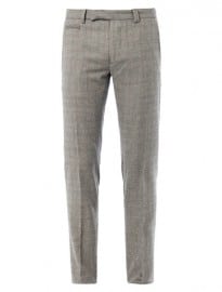 Fendi Prince Of Wales Check Tailored Trousers 162938