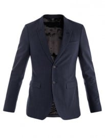 Burberry Prorsum Seersucker Stripe Jacket