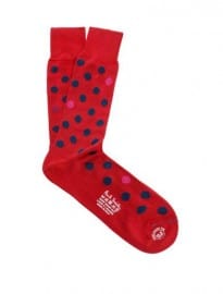 Paul Smith Shoes & Accessories Multi-dot Cotton Socks 185826