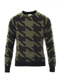 Paul Smith Exploded Houndstooth-print Sweater 163578