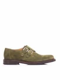 Gucci Suede Monk-strap Shoes 157600