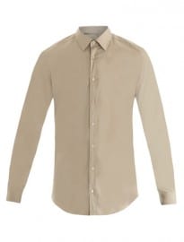 Gucci Piece-dye Poplin-cotton Shirt 147352