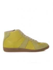 Maison Martin Margiela Suede And Leather High-top Trainers 187080