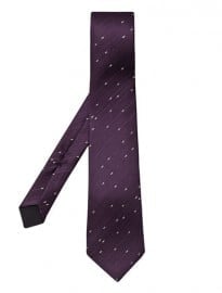 Bottega Veneta Diagonal Fleck Tie 146156