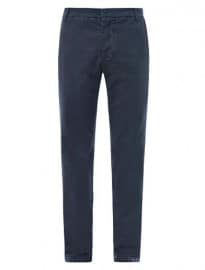 Band Of Outsiders Flat Front Cotton Chinos 168430
