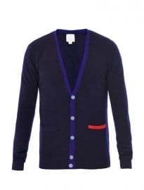 Band Of Outsiders Contrast Trim Cardigan 168507