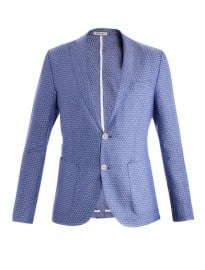 Mr Rick Tailor Vintage Jacquard Single-breasted Jacket 148363