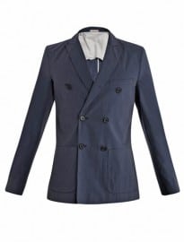 Mr Rick Tailor Stripe-print Double-breasted Blazer 148370