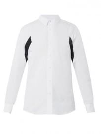 Public School Contrast-panel Poplin Shirt 210963