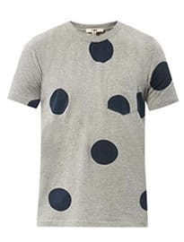 Ymc Polka-dot Print T-shirt 191748