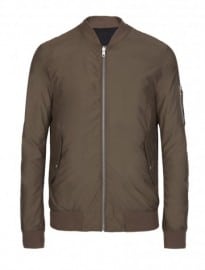 Allsaints Niko Reversible Bomber Jacket