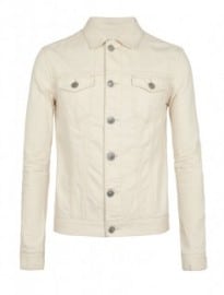Allsaints Ecru Denim Jacket